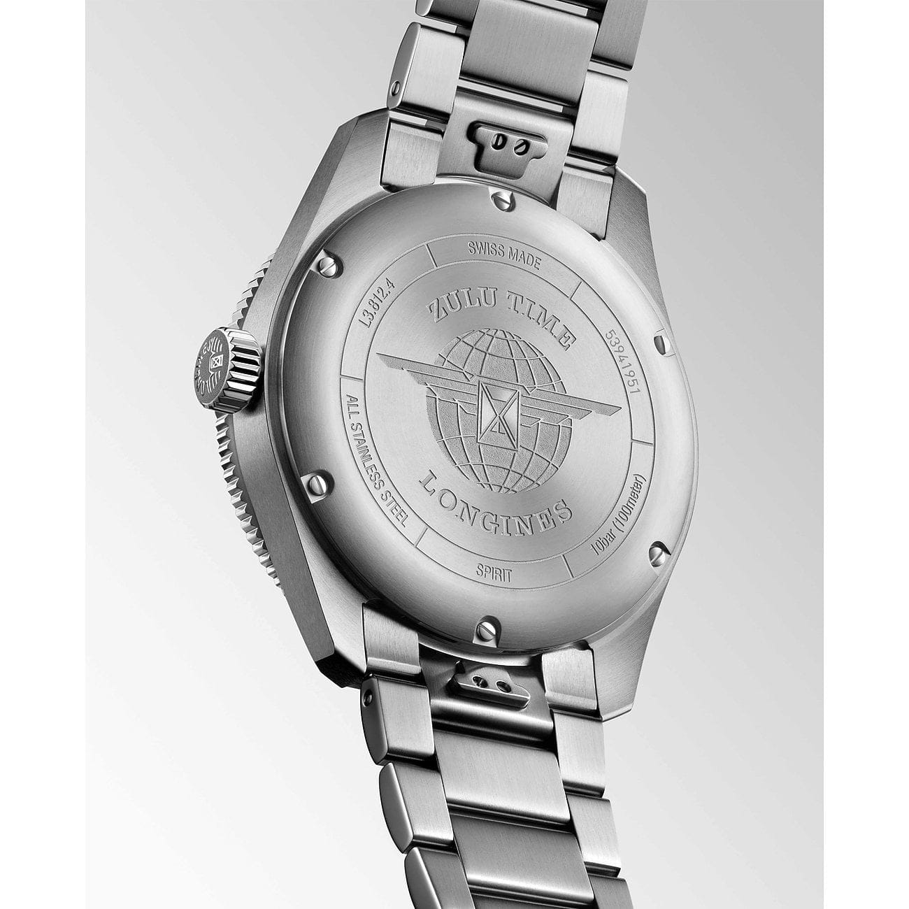 LONGINES SPIRIT ZULU TIME  L38124606 - L3.812.4.60.6 ERKEK KOL SAATİ 7