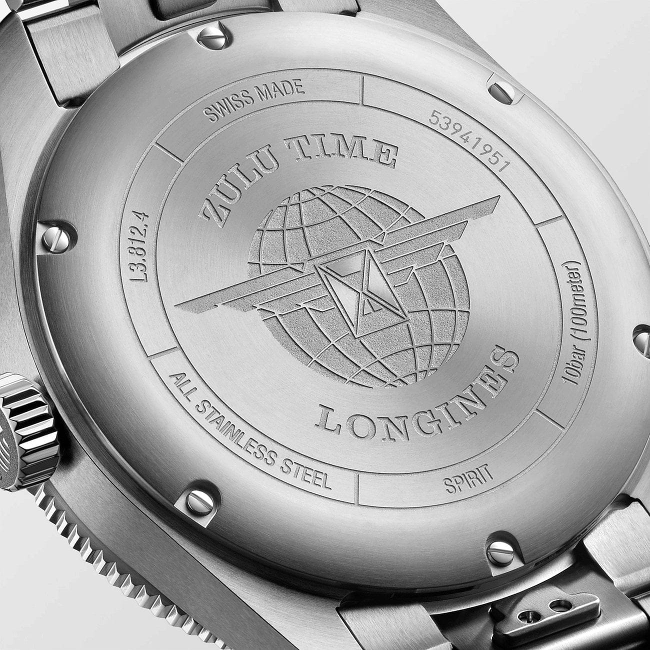 LONGINES SPIRIT ZULU TIME  L38124606 - L3.812.4.60.6 ERKEK KOL SAATİ 5