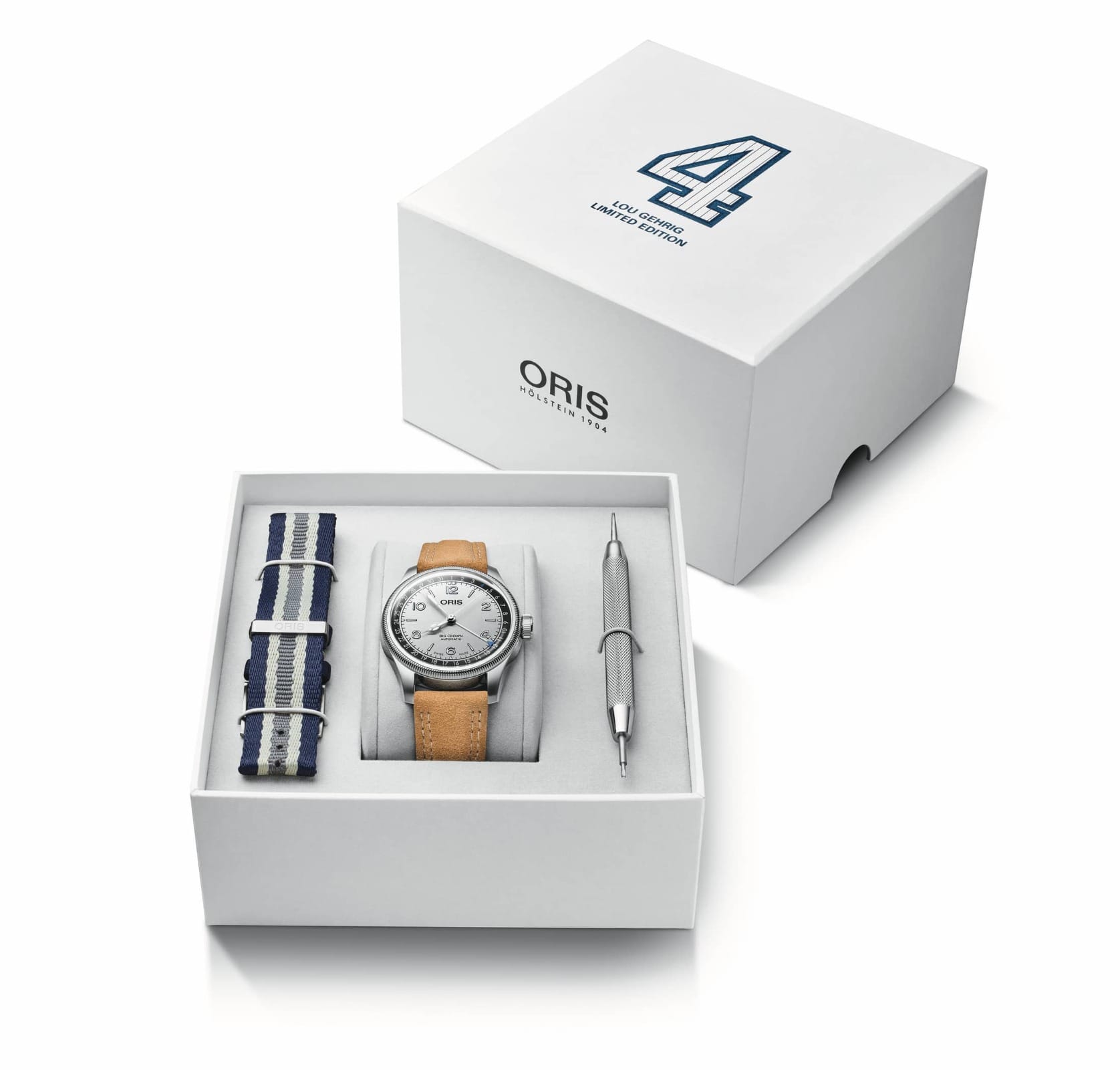 Oris Big Crown Lou Gehrig Limited Edition 01 754 7785 4091-Set Erkek Kol Saati 2