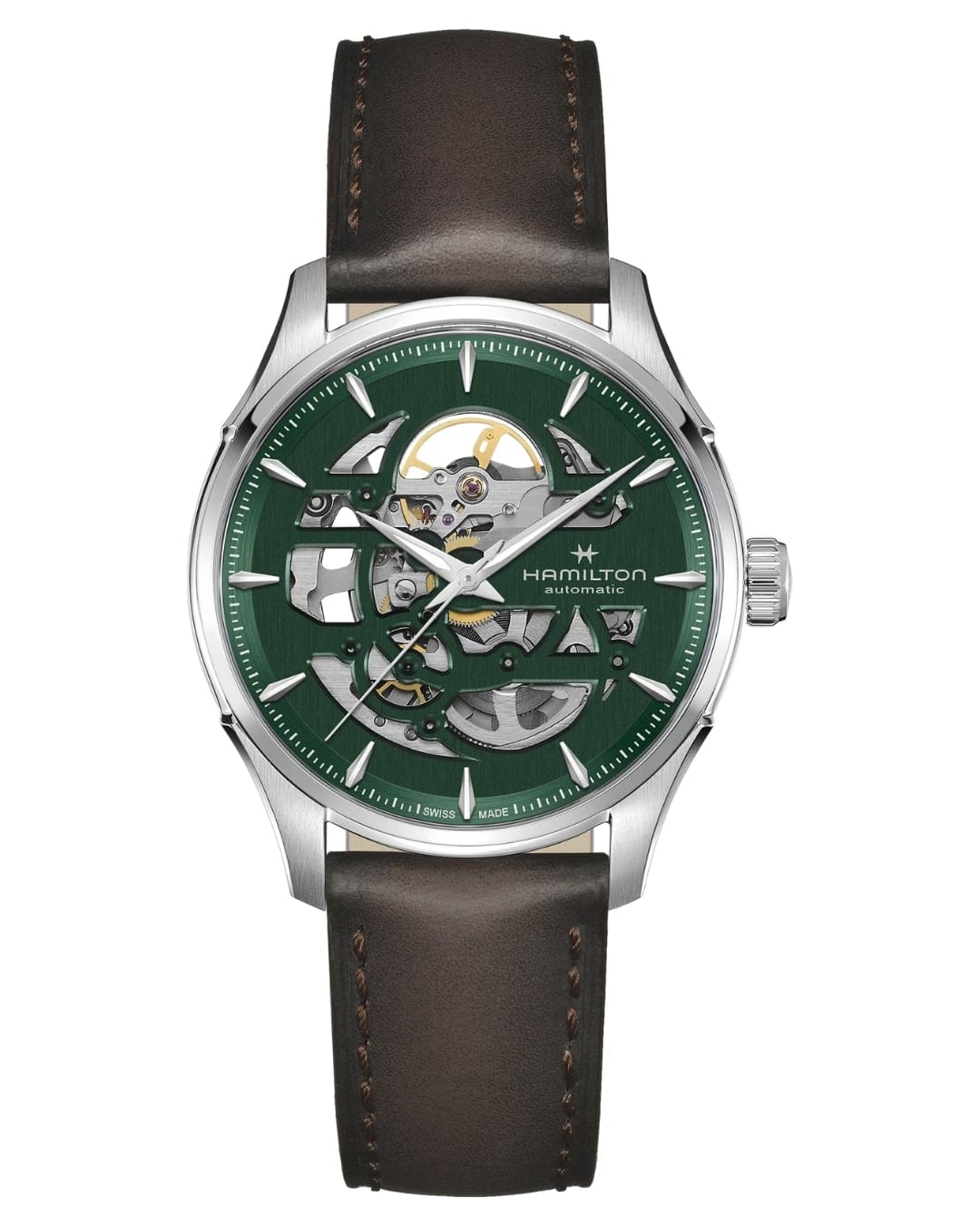 HAMILTON H42535560 JAZZMASTER JAZZMASTER SKELETON 40MM KOL SAATI