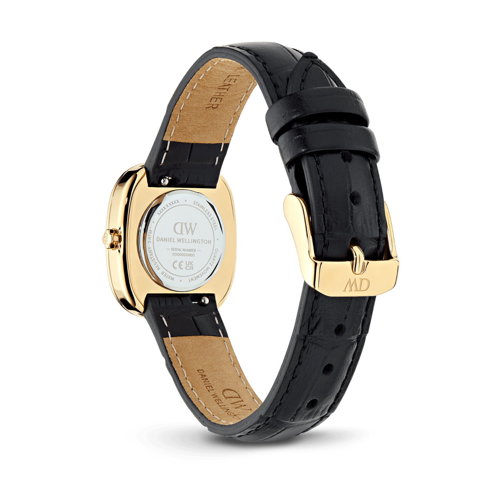 DANIEL WELLINGTON Corta Black-Croc Gold DW00600995 Kadın KOL SAATİ 4