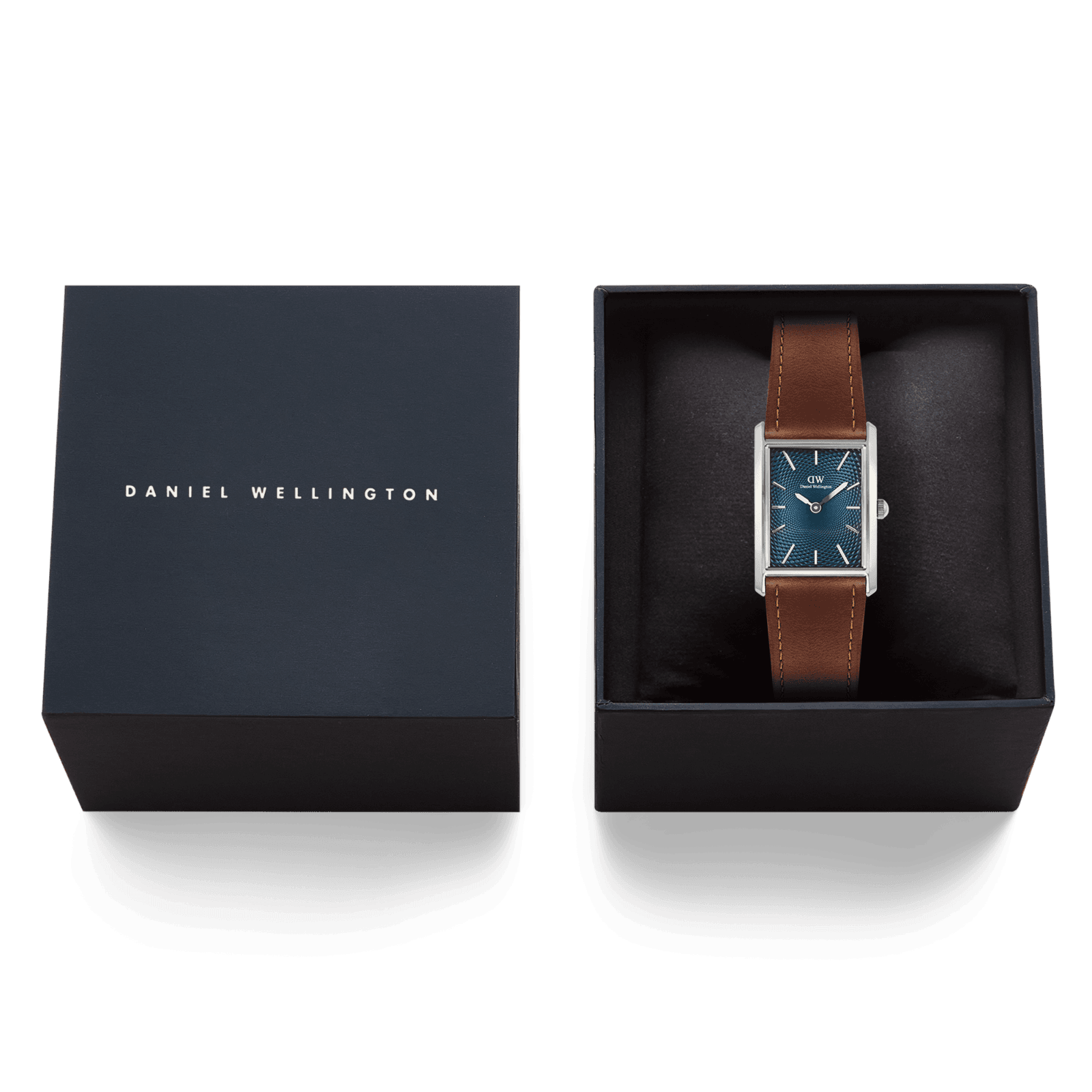 DANIEL WELLINGTON Bound Light Brown Arctic Guilloché Silver DW00600900 Erkek KOL SAATİ 6