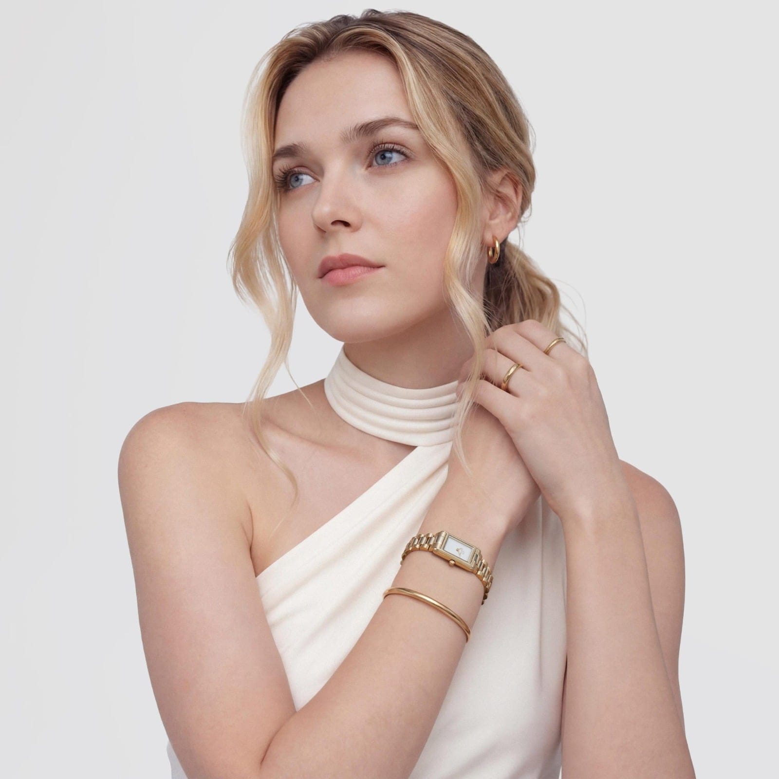 DANIEL WELLINGTON Bound Mini 3-Link Gold DW00600931 Kadın KOL SAATİ 2