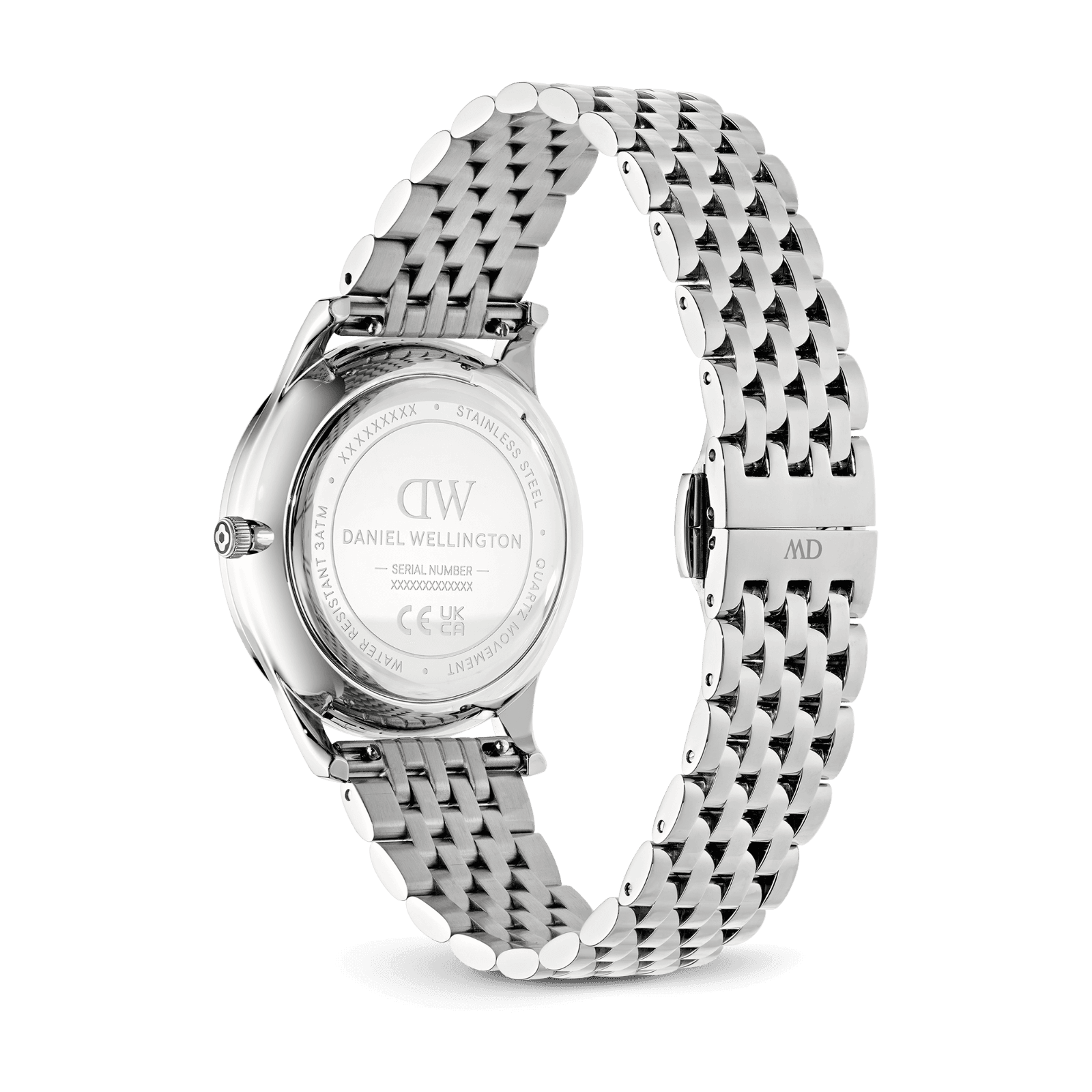 DANIEL WELLINGTON Pathfinder Gmt 7-Link Black Silver DW00600978 Erkek KOL SAATİ 4