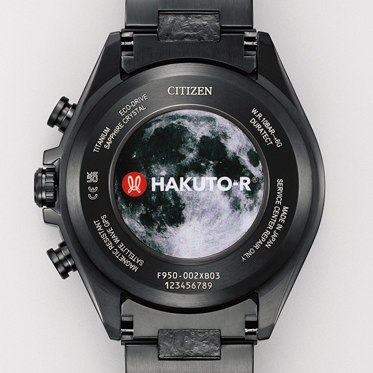 Citizen Hakuto-R CC4067-66E Erkek Kol Saati - GPS Radio Controlled Super Titanium Limited Attesa Eco-drive Solar  2