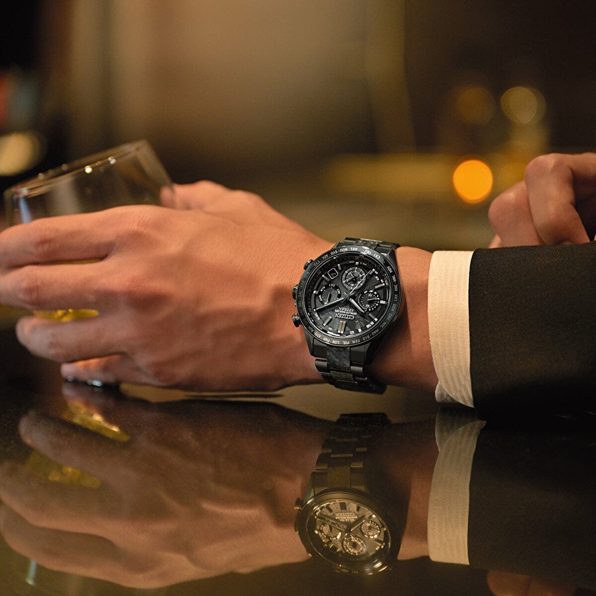 Citizen Hakuto-R CC4067-66E Erkek Kol Saati - GPS Radio Controlled Super Titanium Limited Attesa Eco-drive Solar  3