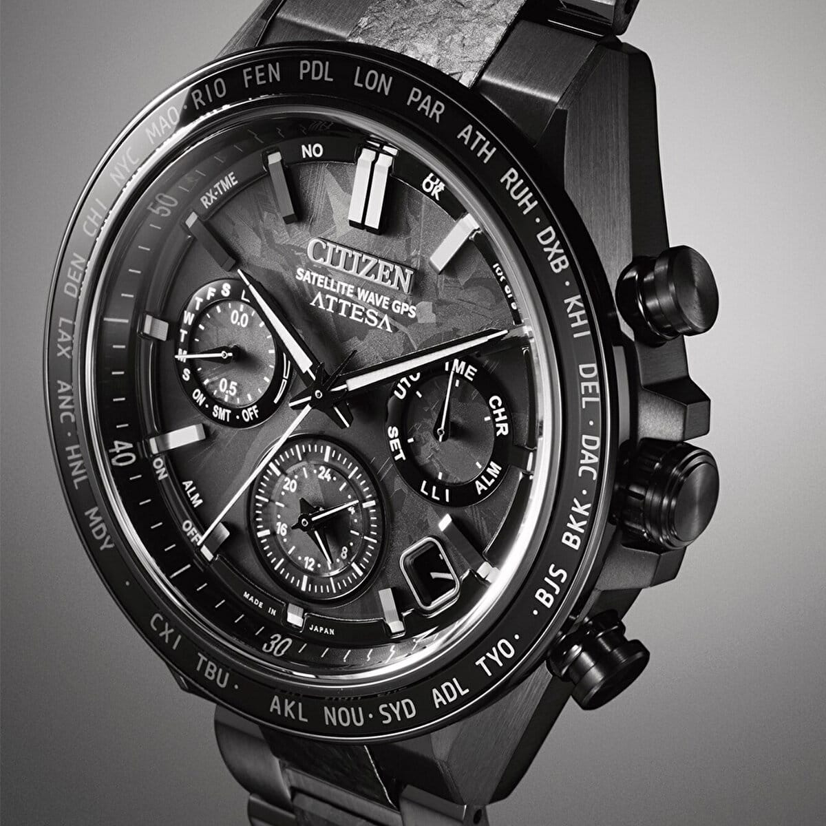 Citizen Hakuto-R CC4067-66E Erkek Kol Saati - GPS Radio Controlled Super Titanium Limited Attesa Eco-drive Solar  7