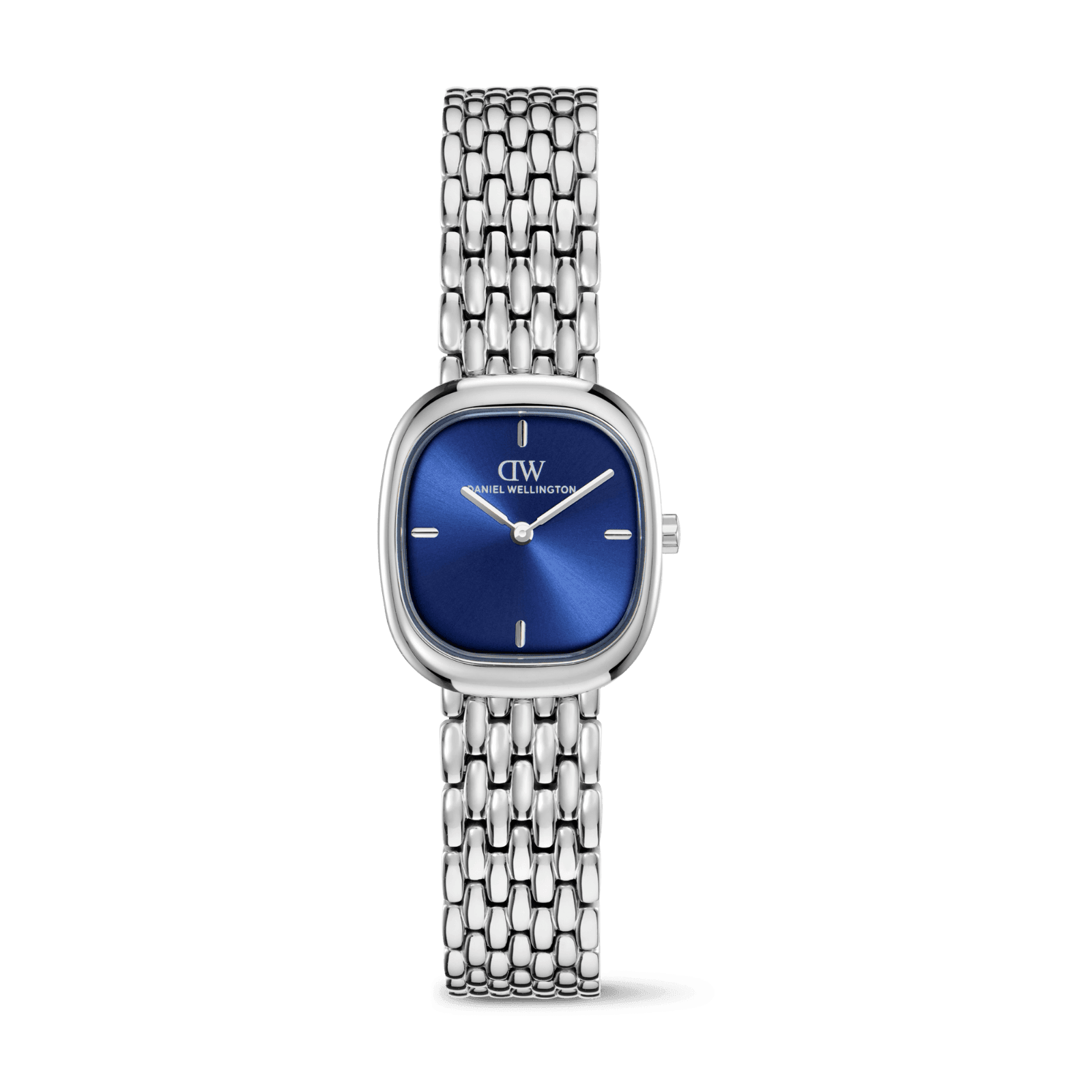 DANIEL WELLINGTON Corta Royal Blue Grain-Link Silver DW00600992 Kadın KOL SAATİ 1