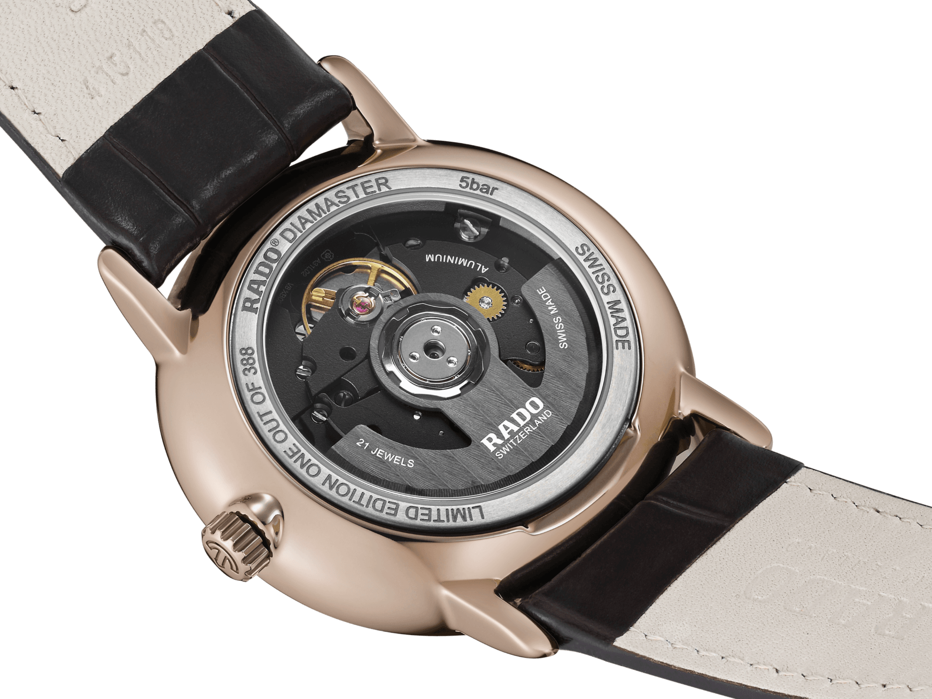RADO R14068186 DIAMASTER THINLINE AUTOMATIC LIMITED EDITION ERKEK KOL SAATİ 4