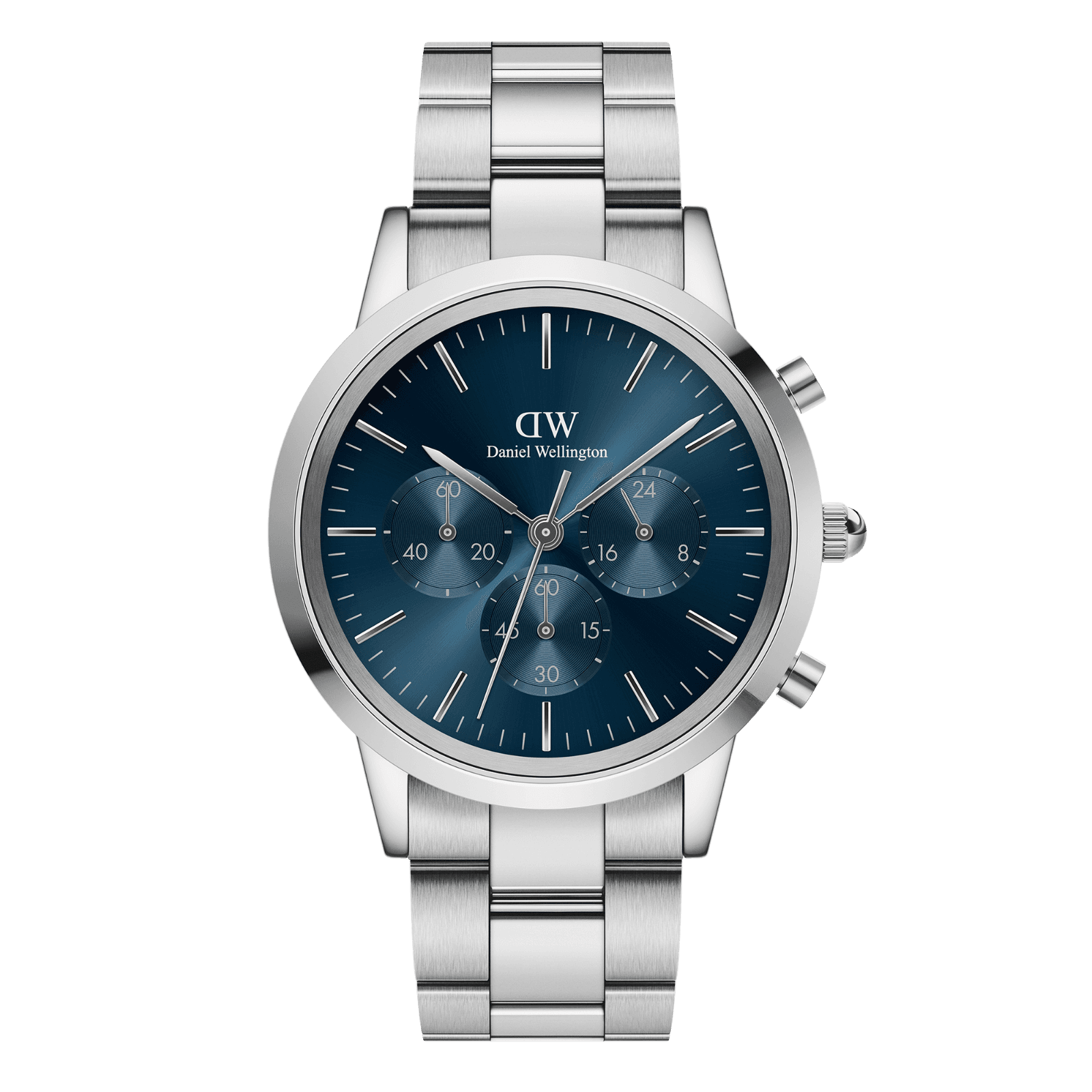DANIEL WELLINGTON Iconic Chronograph Arctic S DW00600644 Erkek KOL SAATİ 1