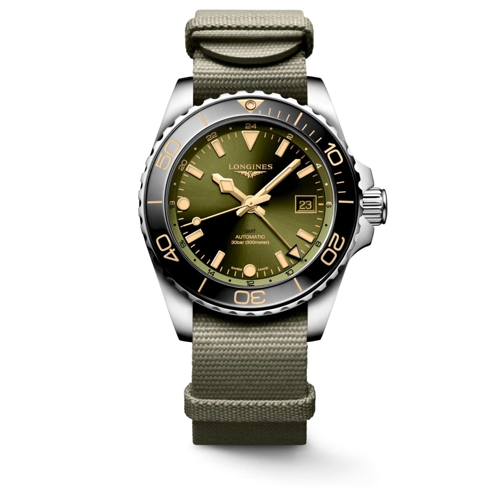 LONGINES HYDROCONQUEST GMT L37904062 - L3.790.4.06.2 ERKEK KOL SAATİ