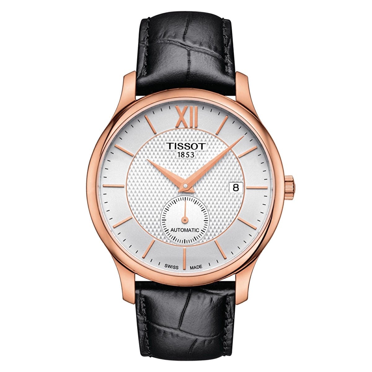 TISSOT T0634283603800 - T063.428.36.038.00 Tradition Automatic Small Second Erkek KOL SAATİ