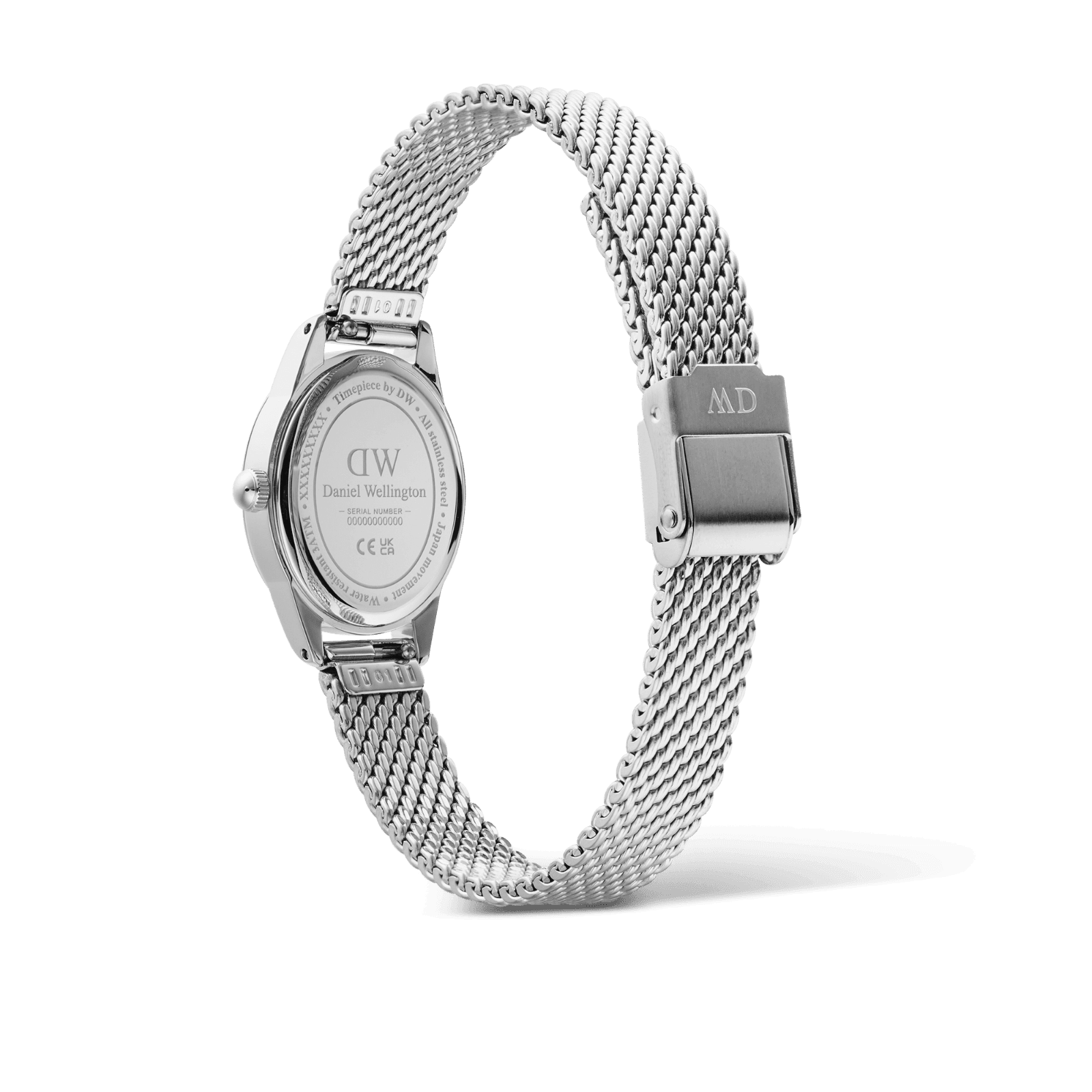 DANIEL WELLINGTON Ophelia Mini Mesh White Silver DW00600938 Kadın KOL SAATİ 4