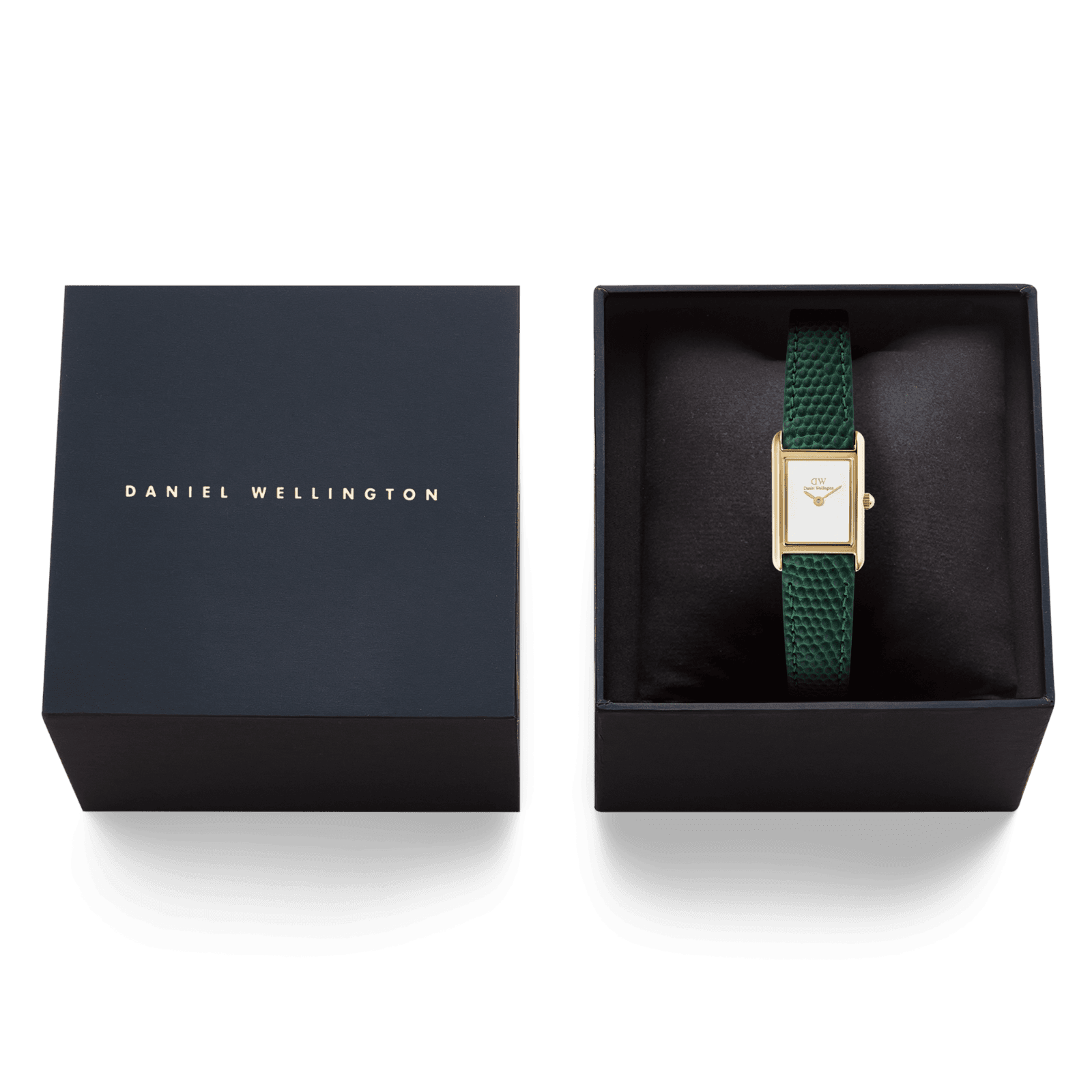 DANIEL WELLINGTON Bound Mini Green Lizard Gold DW00600906 Kadın KOL SAATİ 6