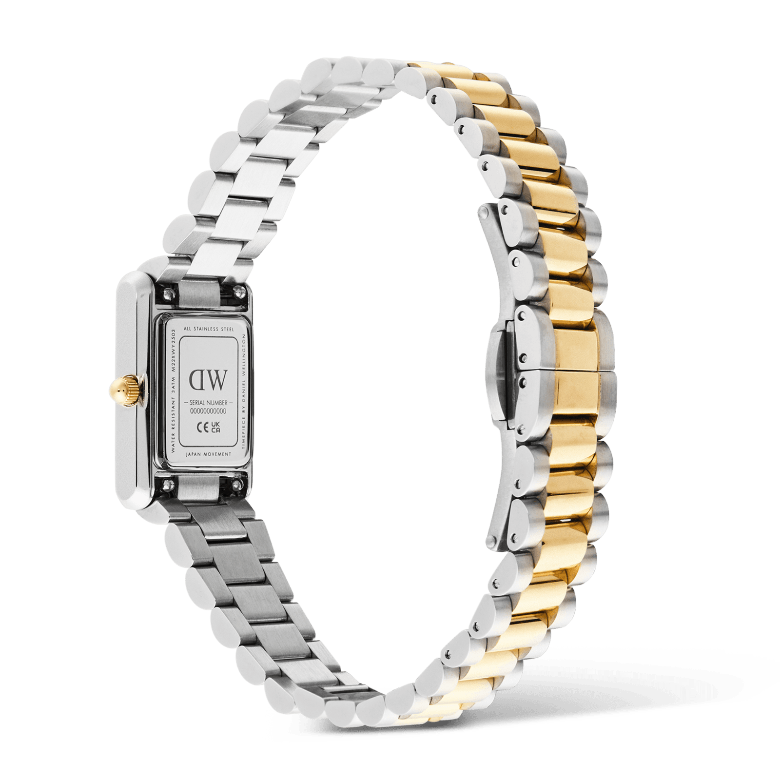 DANIEL WELLINGTON Bound Mini 3-Link Two Tone Gold DW00600932 Kadın KOL SAATİ 5