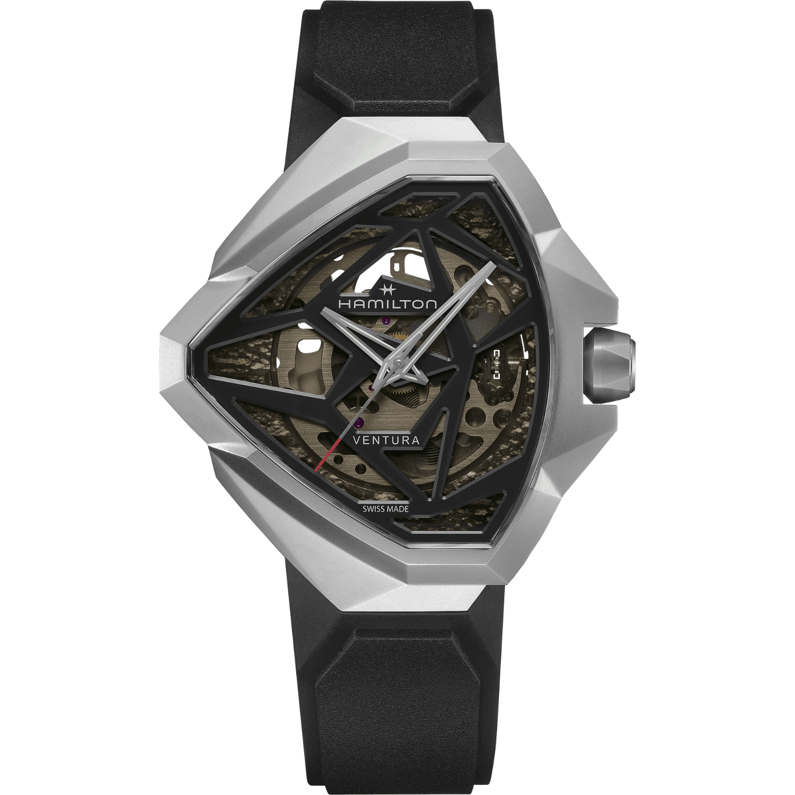 HAMILTON H24635330 VENTURA EDGE SKELETON KOL SAATI