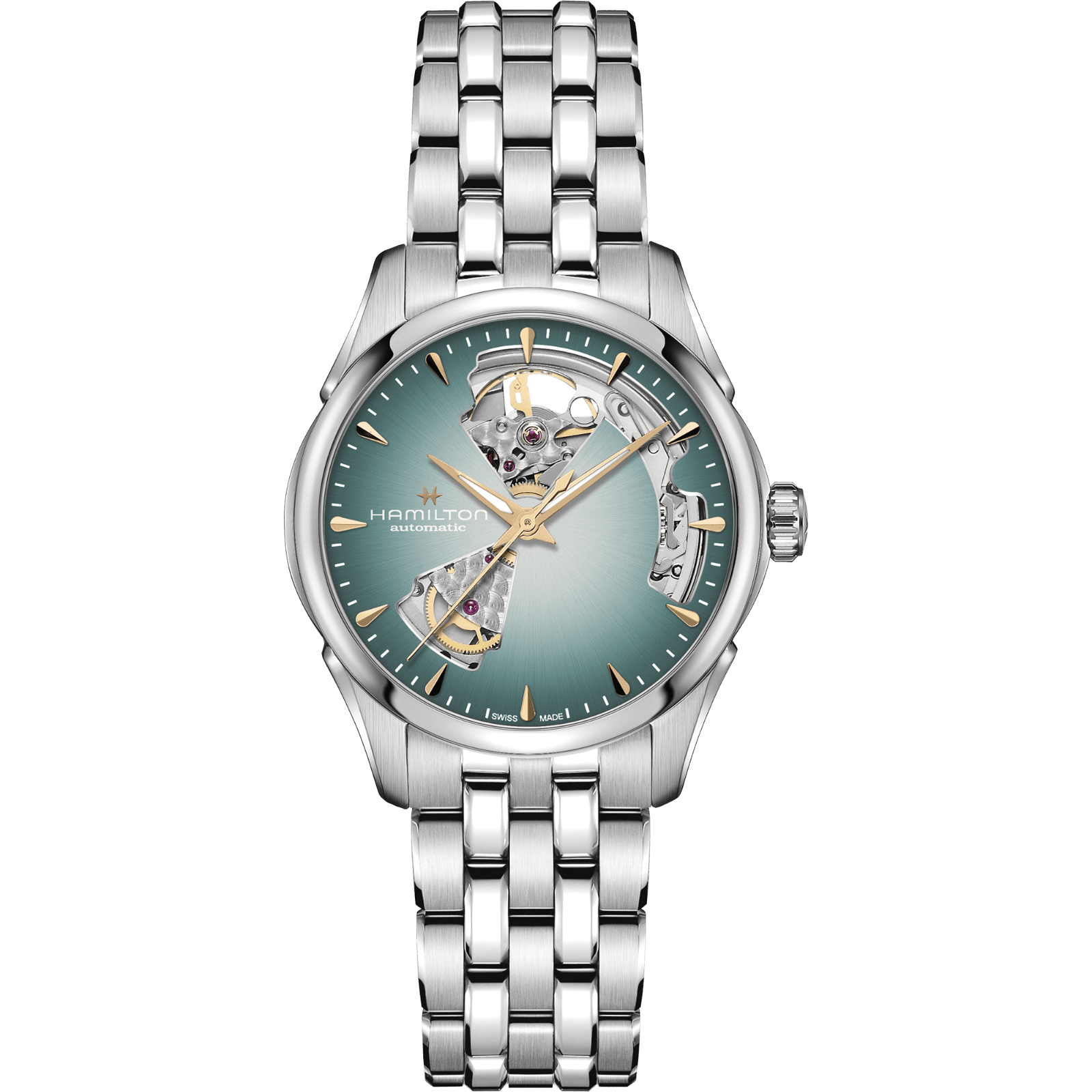 HAMILTON Jazzmaster Open Heart H32215143 KOL SAATİ