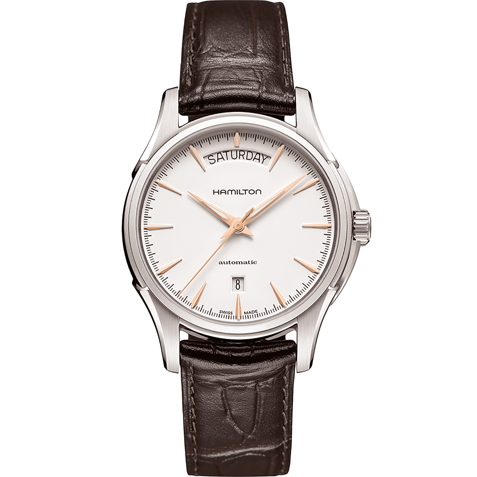 HAMILTON H32505511 JAZZMASTER DAY DATE AUTO KOL SAATI