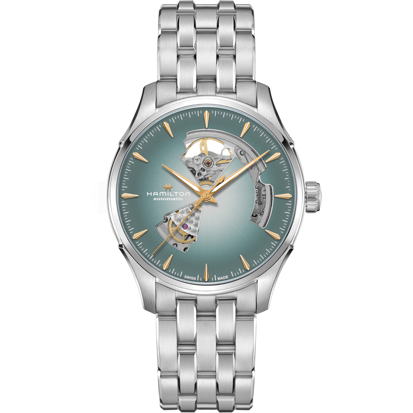 HAMILTON H32675141 Jazzmaster Open Heart Erkek KOL SAATİ