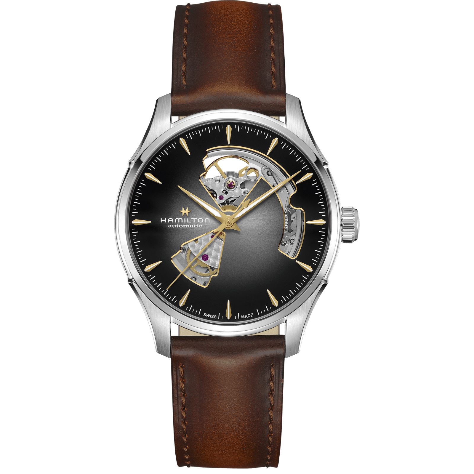 HAMILTON H32675581 JAZZMASTER OPEN HEART AUTO 40MM KOL SAATI