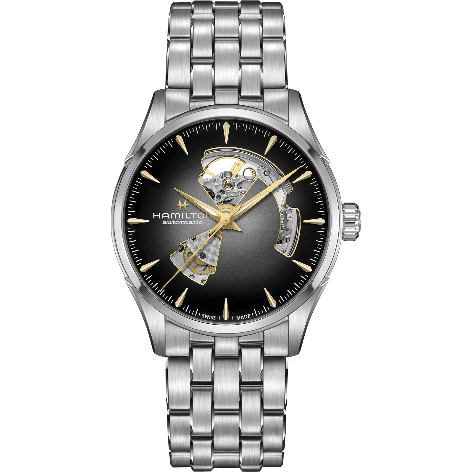 HAMILTON H32705180 JAZZMASTER OPEN HEART AUTO 42MM KOL SAATI
