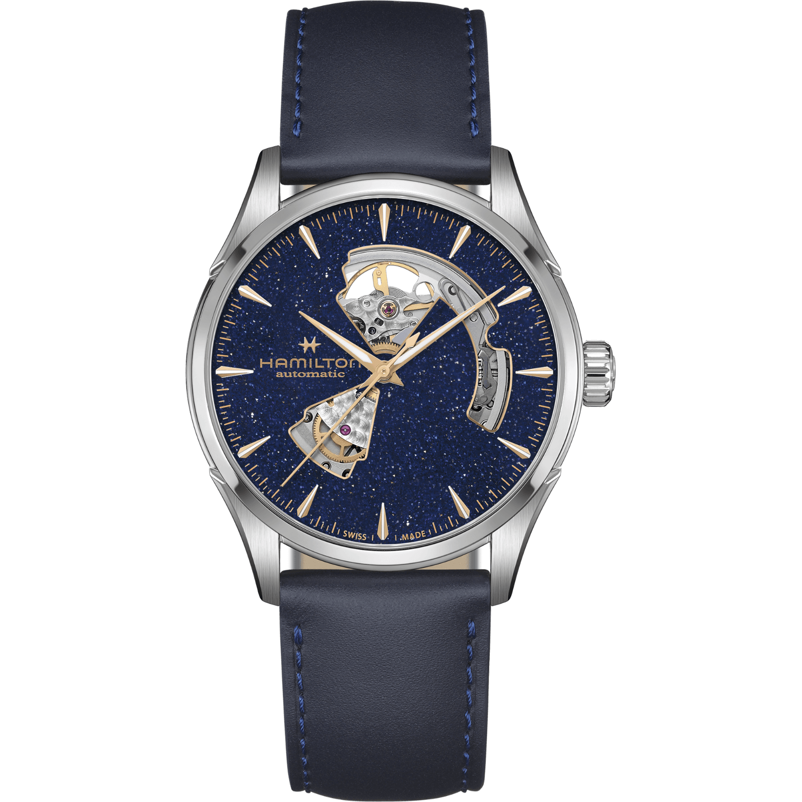 HAMILTON H32705640 JAZZMASTER OPEN HEART AUTO 42MM KOL SAATI