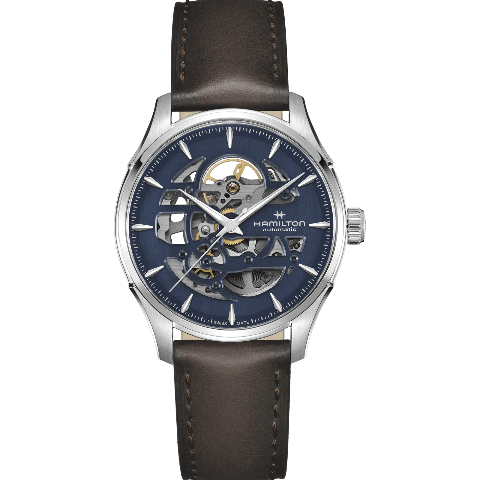 HAMILTON H42535541 JAZZMASTER SKELETON AUTO KOL SAATI