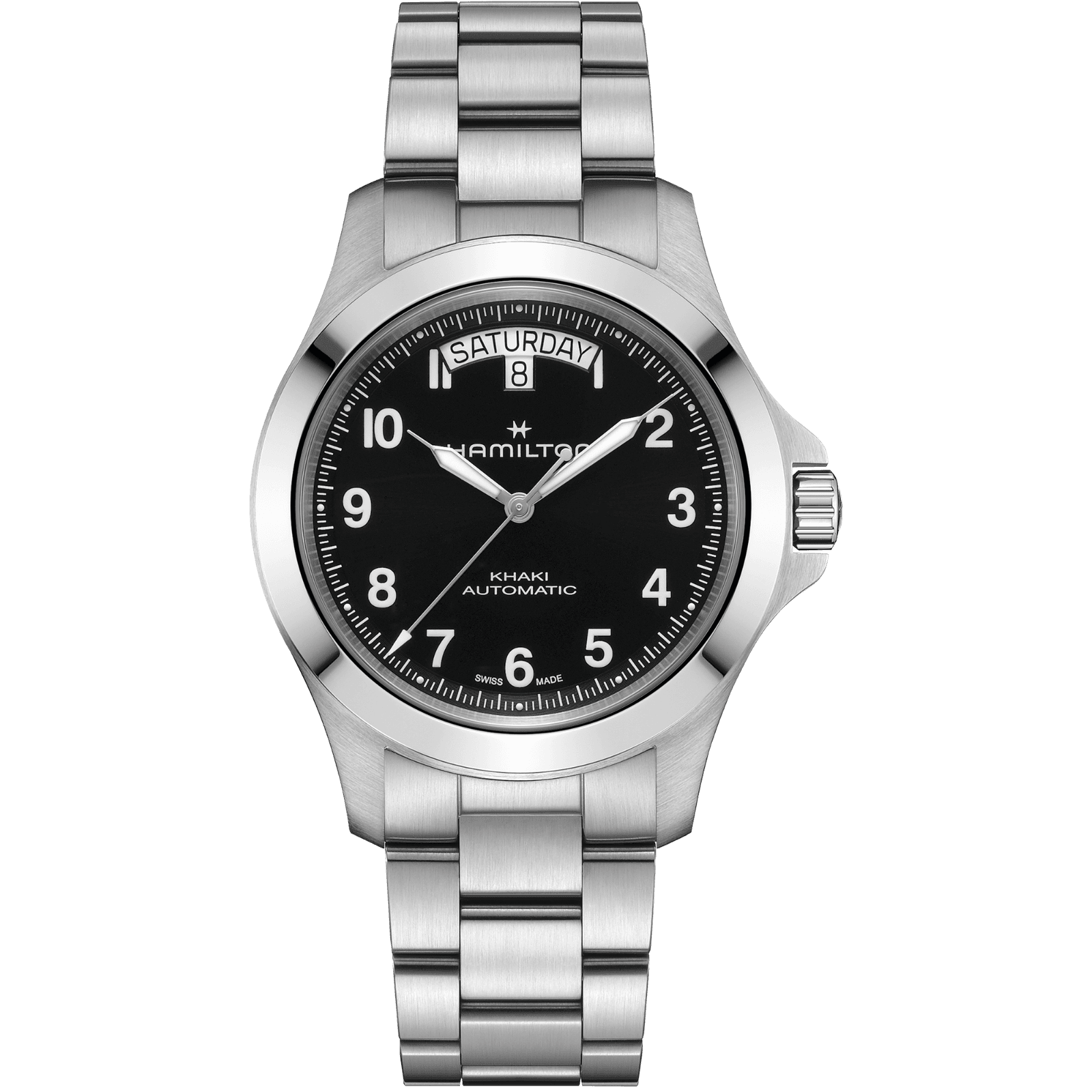 HAMILTON H64475131 KHAKI FIELD KING DAY-DATE 40MM KOL SAATI