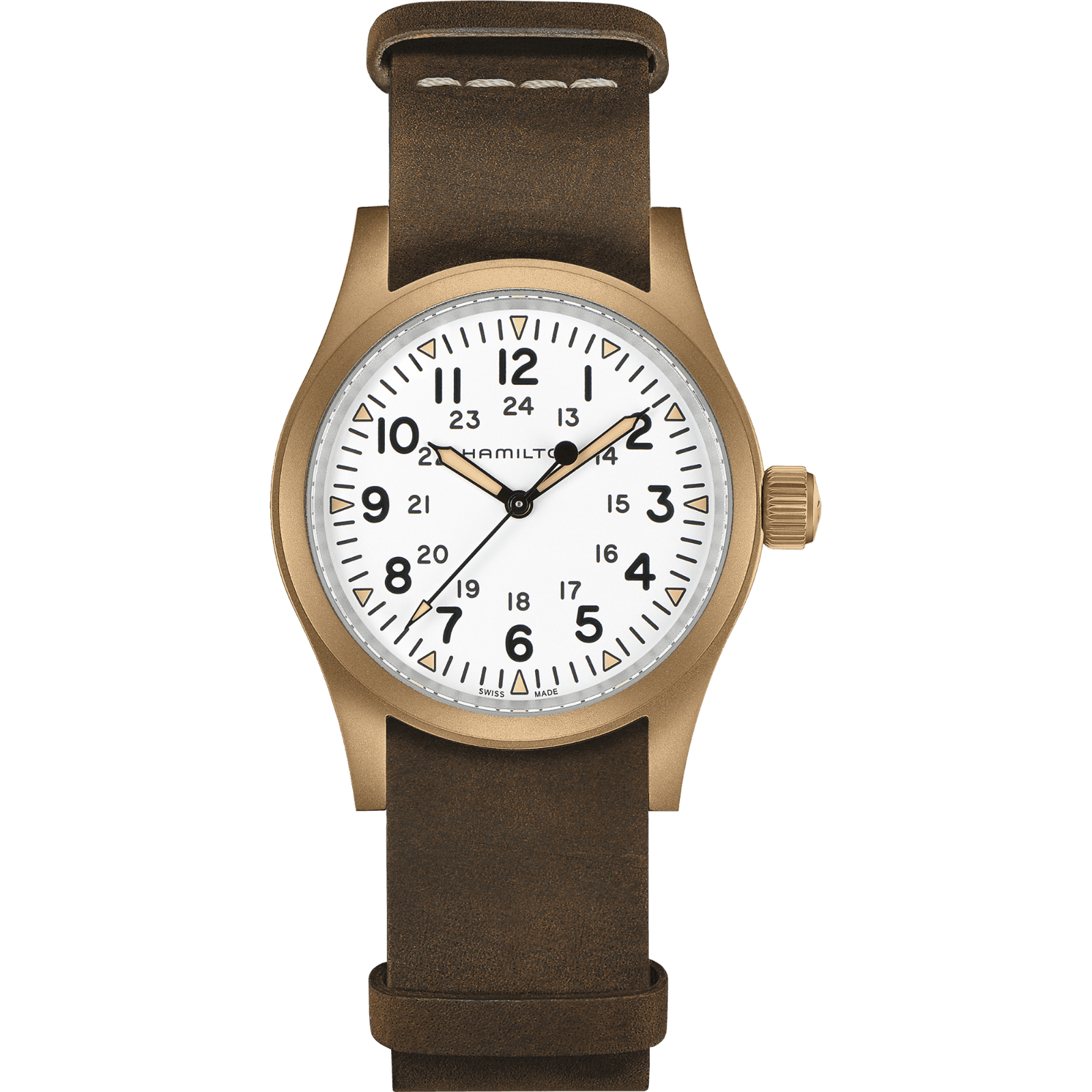 HAMILTON Khaki Field Mechanical Bronze H69459510 Erkek KOL SAATİ