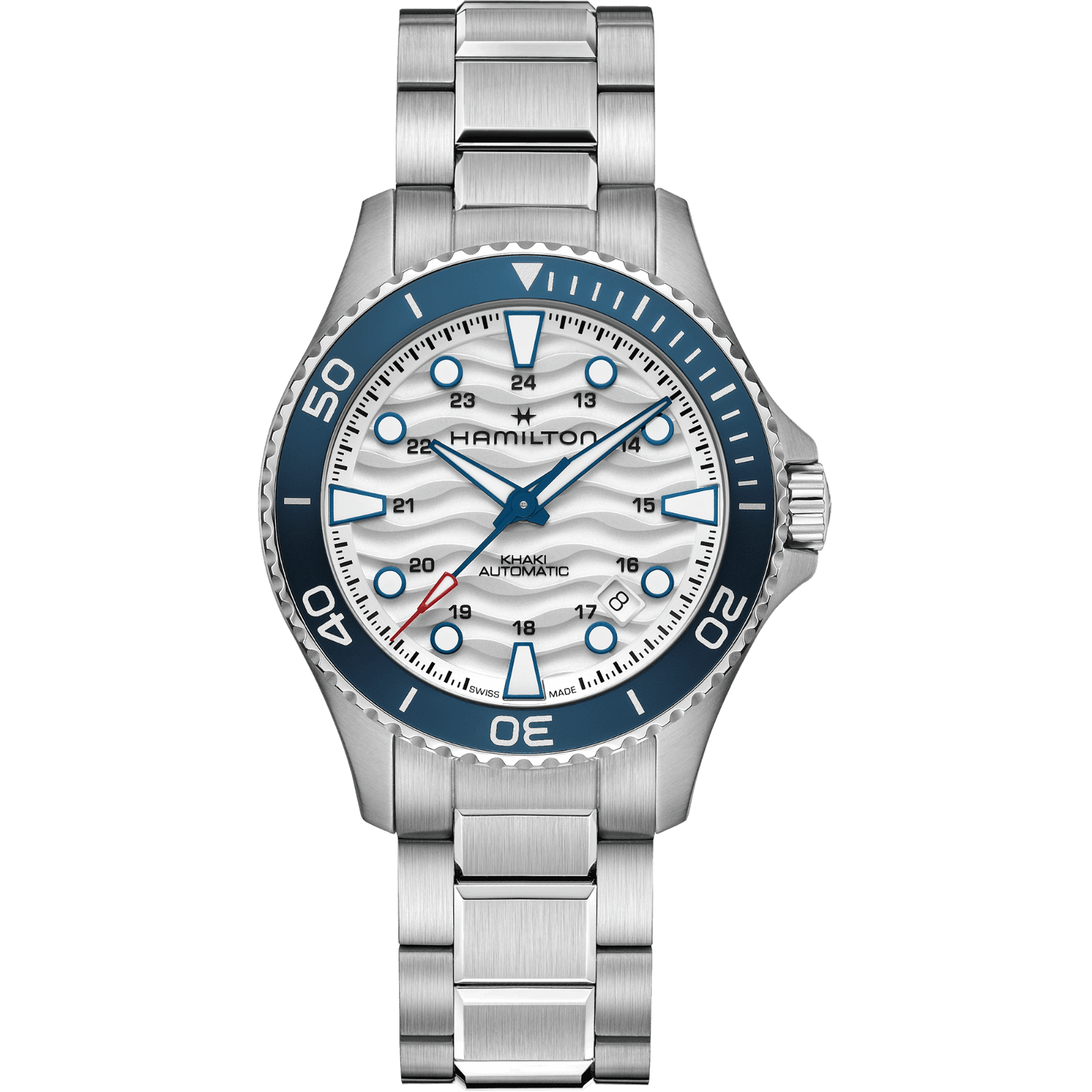 HAMILTON H82425110 KHAKI NAVY SCUBA AUTO 40MM KOL SAATI