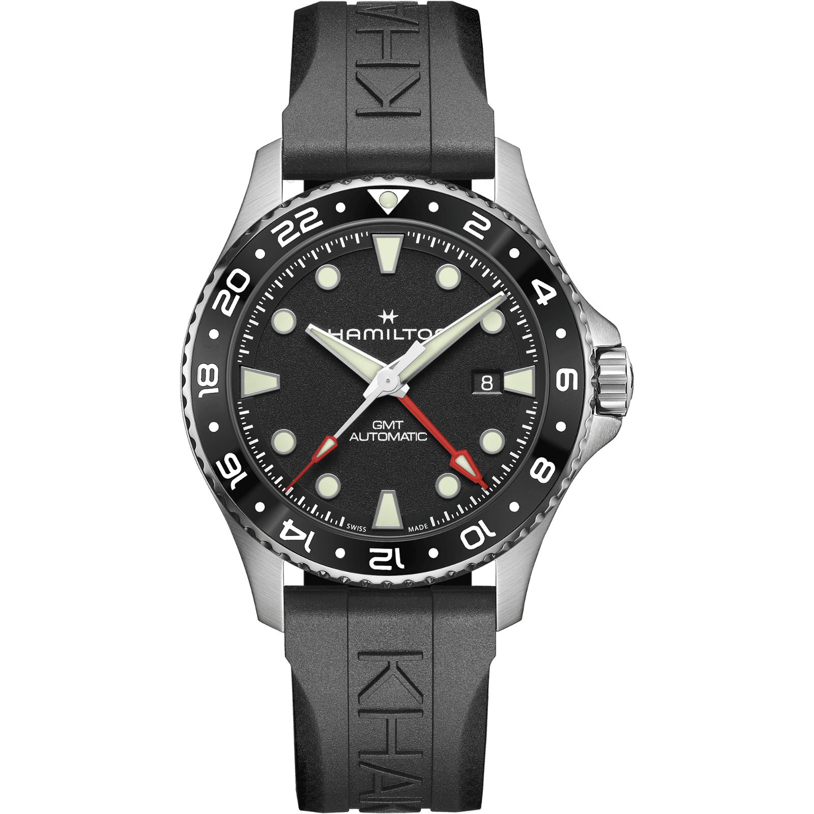 HAMILTON Khaki Navy Scuba Auto GMT H82555330 Erkek KOL SAATİ