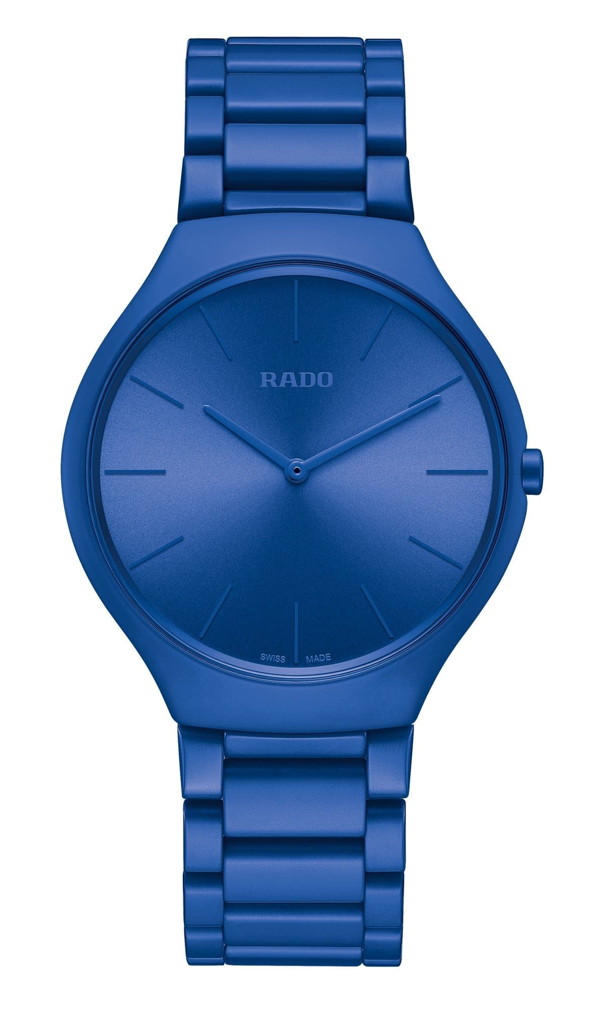 RADO R27092622 TRUE THINLINE LES COULEURS™ LE CORBUSIER SPECTACULAR ULTRAMARINE 4320K UNISEX KOL SAATİ 1