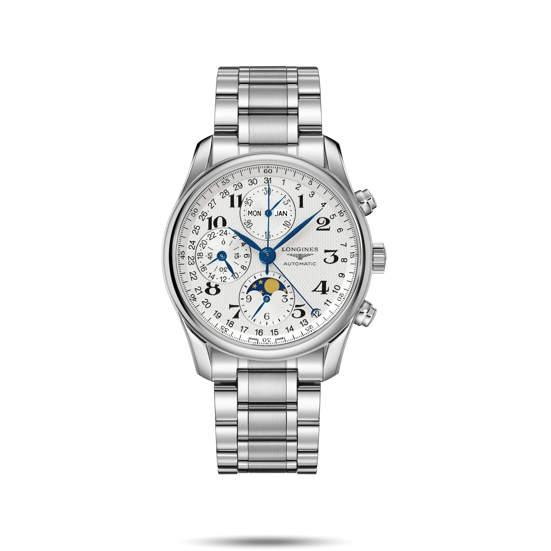 LONGINES MASTER COLLECTION CHRONO MOONPHASE  L26734786 - L2.673.4.78.6 ERKEK KOL SAATİ