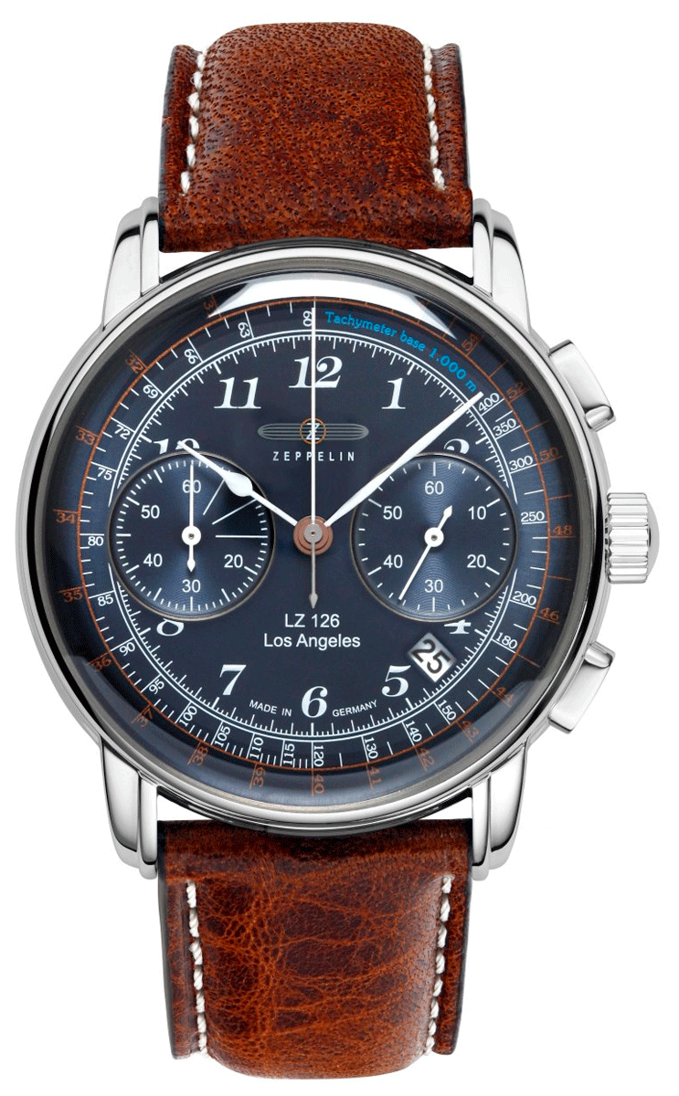 ZEPPELİN 7614-3 Erkek KOL SAATİ - LZ126 LOS ANGELES CHRONOGRAPH