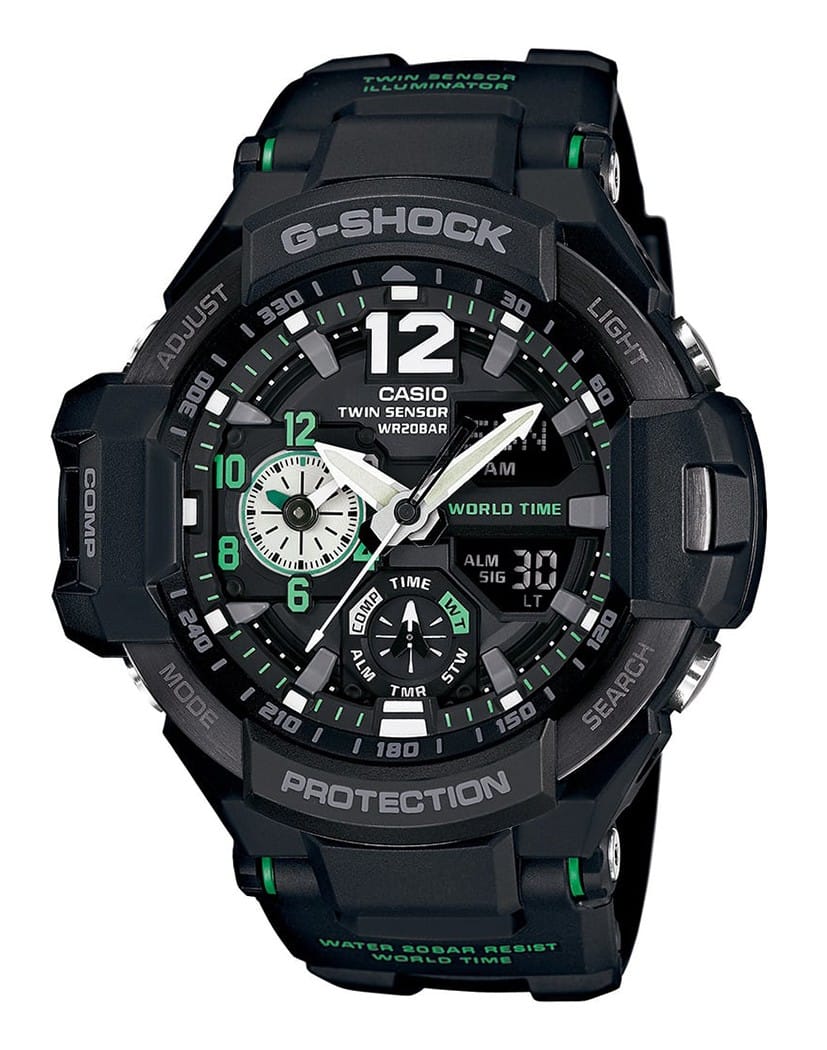 CASIO GA-1100-1A3DR Erkek KOL SAATİ 1