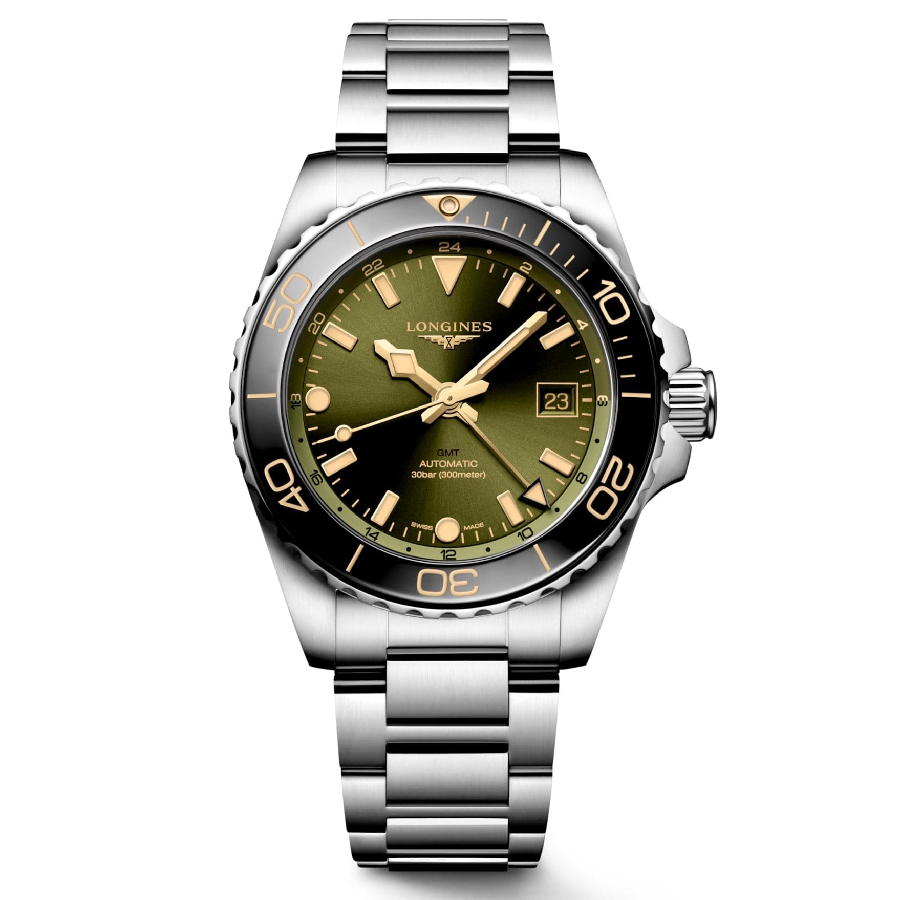 LONGINES HYDROCONQUEST GMT L37904066 - L3.790.4.06.6 ERKEK KOL SAATİ