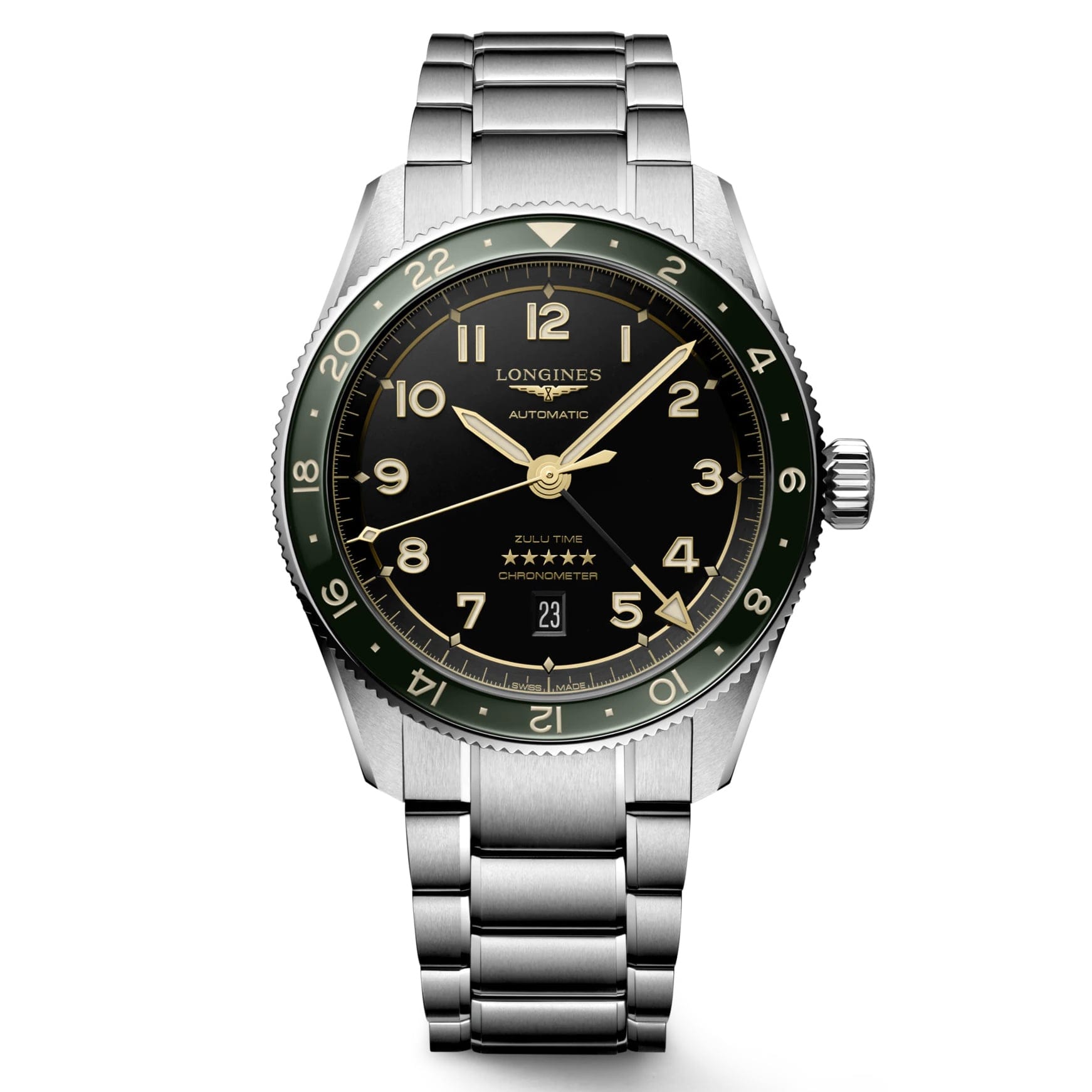 LONGINES SPIRIT ZULU TIME L38024636 - L3.802.4.63.6 UNISEX KOL SAATİ