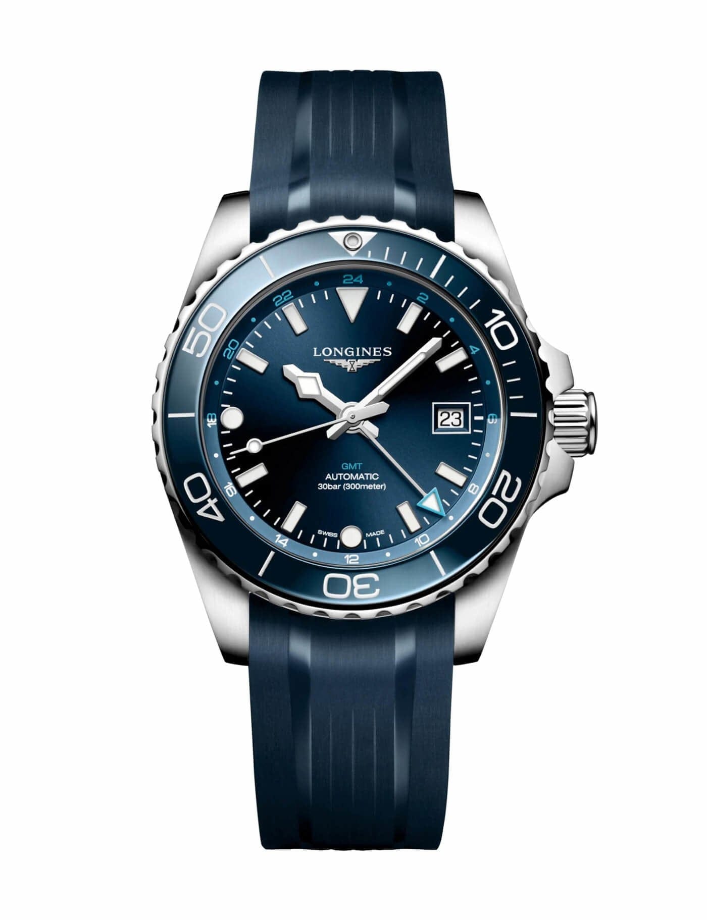 LONGINES HYDROCONQUEST GMT L37904969 - L3.790.4.96.9 ERKEK KOL SAATİ