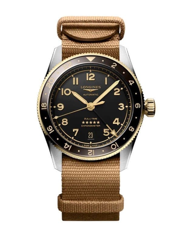 LONGINES SPIRIT ZULU TIME L38025539 - L3.802.5.53.9 UNISEX KOL SAATİ