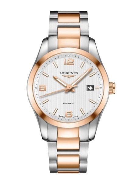LONGINES L27855767 - L2.785.5.76.7 Conquest Classic Unisex 18k Gold Kol Saati