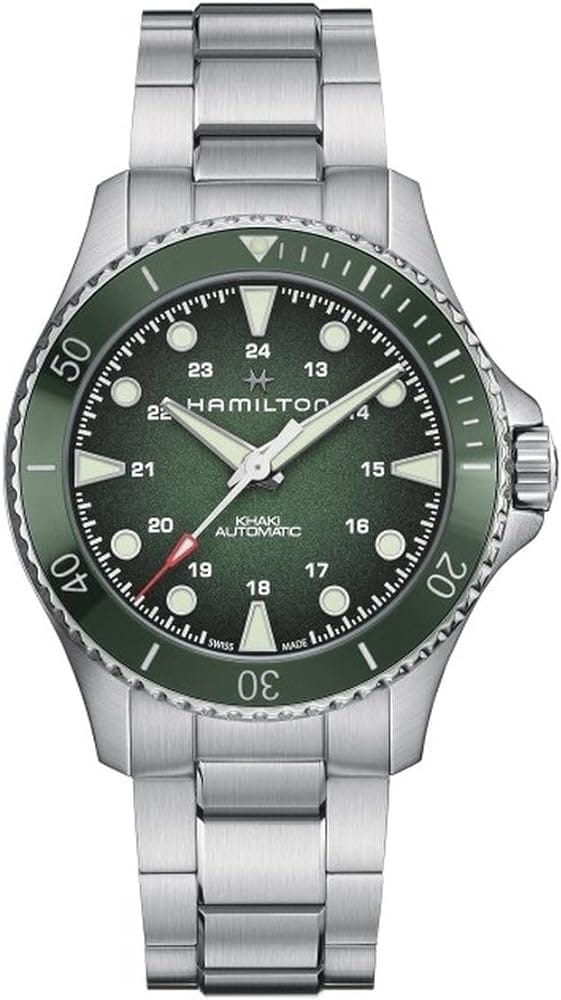 HAMILTON H82525160 KHAKI NAVY SCUBA AUTO KOL SAATI