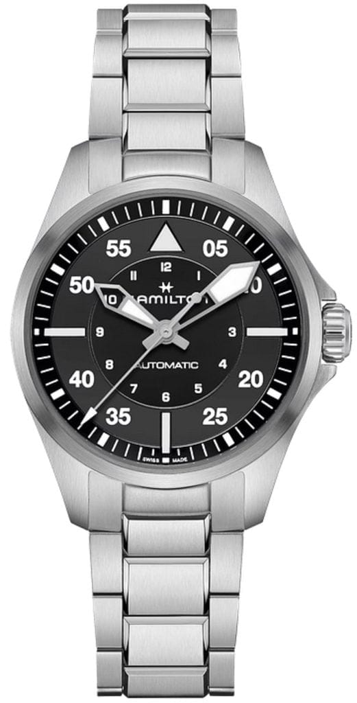 HAMILTON H76215130 KHAKI AVIATION PILOT AUTO KOL SAATI