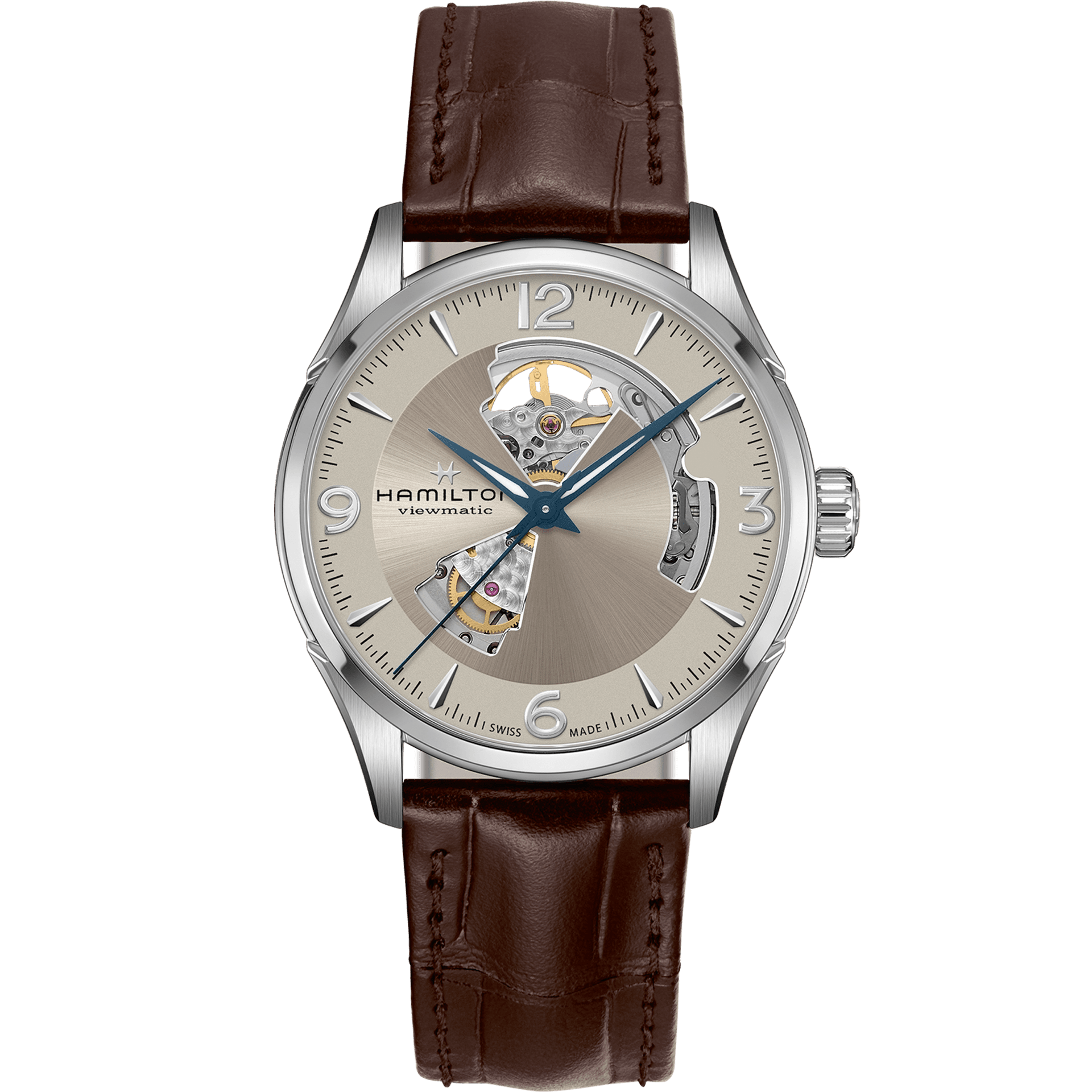 HAMILTON H32705521 JAZZMASTER OPEN HEART AUTO KOL SAATI