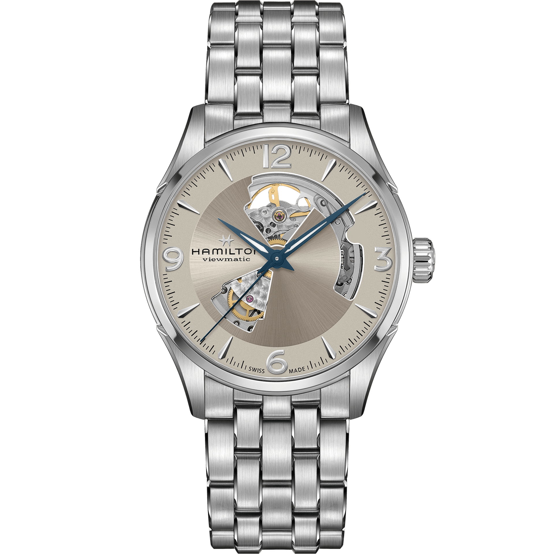 HAMILTON H32705121 JAZZMASTER OPEN HEART AUTO KOL SAATI