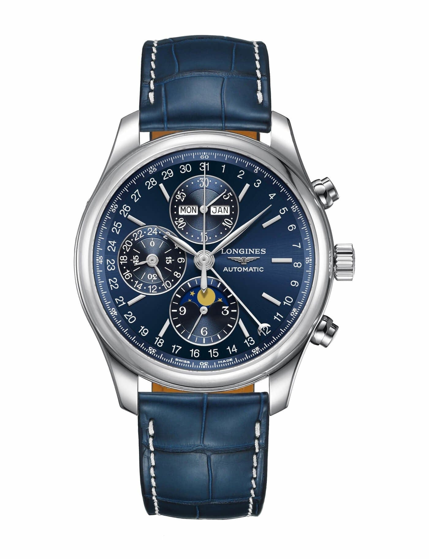LONGINES MASTER COLLECTION CHRONO MOONPHASE  L27734920 - L2.773.4.92.0 ERKEK KOL SAATİ
