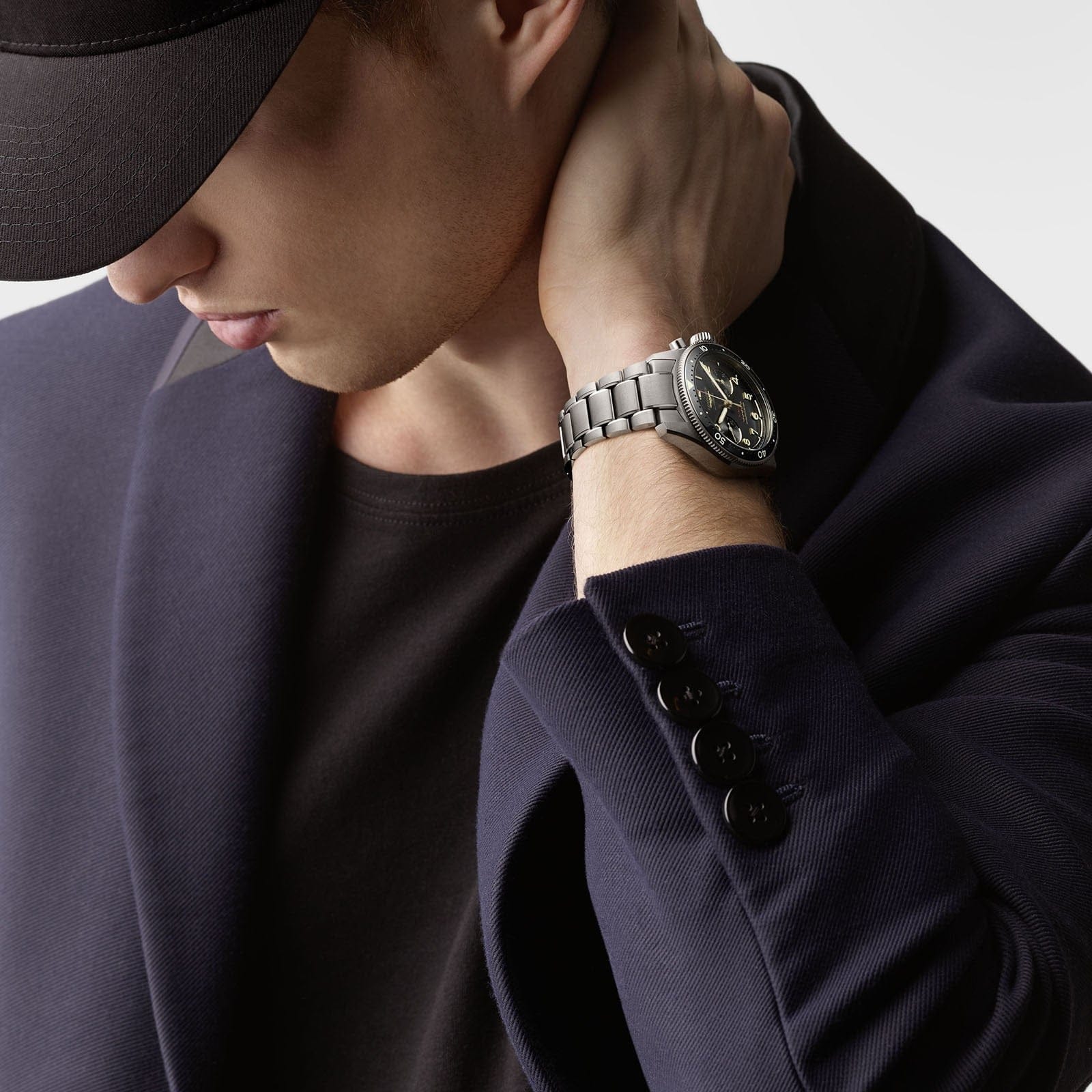 LONGINES SPIRIT FLYBACK TITANIUM  L38211536 - L3.821.1.53.6 ERKEK KOL SAATİ 2