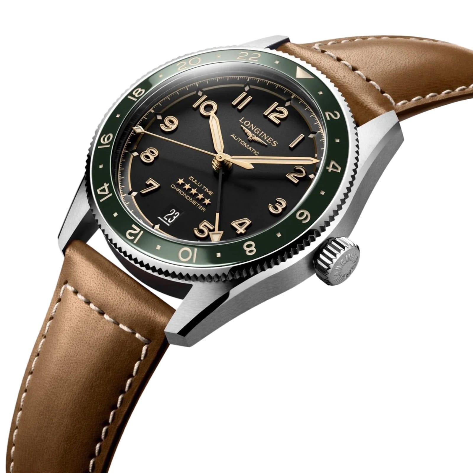 LONGINES SPIRIT ZULU TIME L38024632 - L3.802.4.63.2 UNISEX KOL SAATİ 4