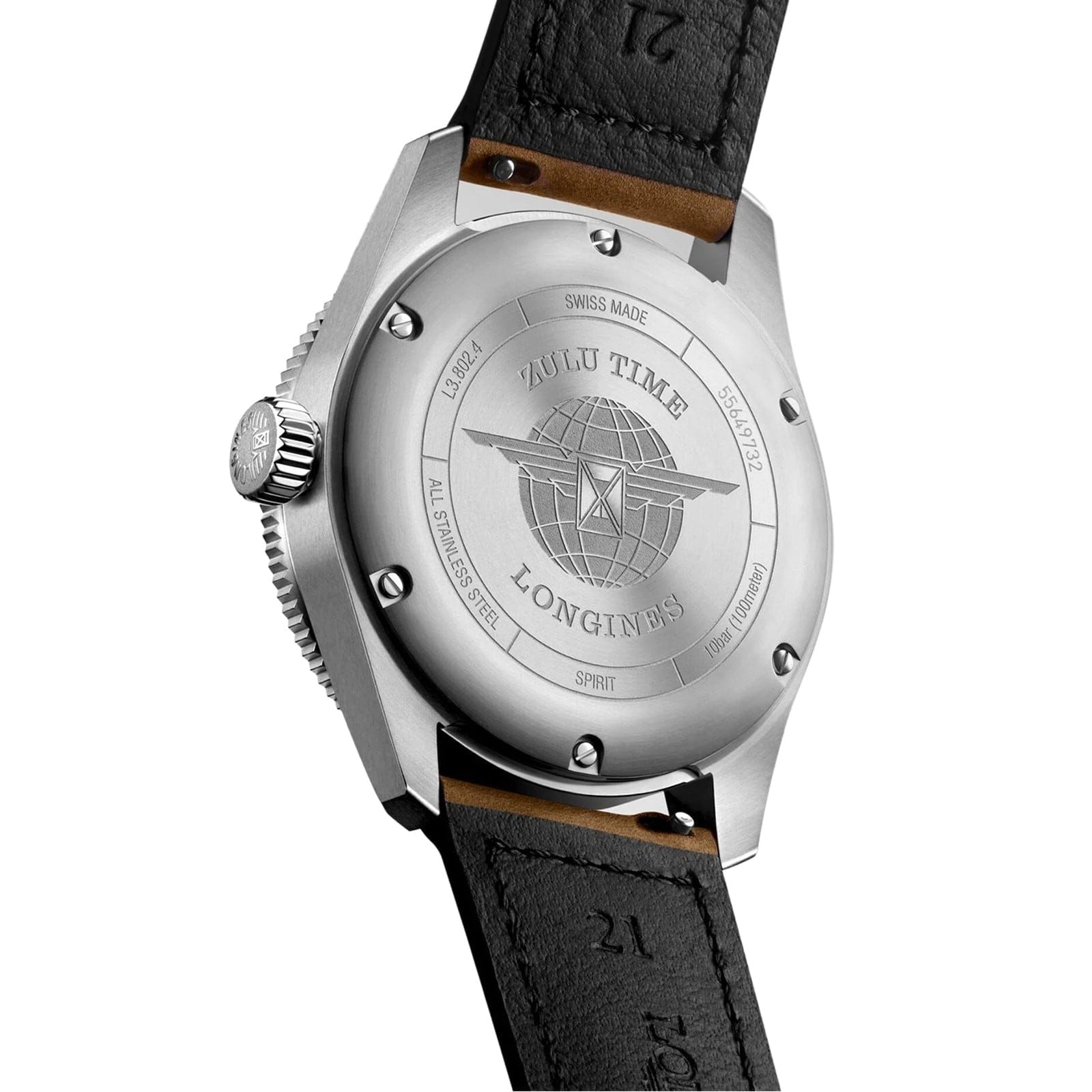 LONGINES SPIRIT ZULU TIME L38024632 - L3.802.4.63.2 UNISEX KOL SAATİ 3
