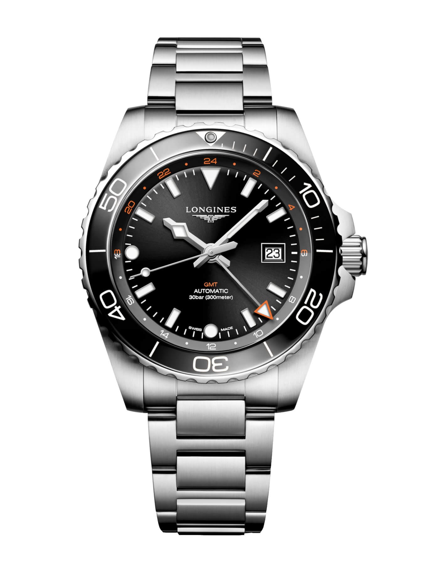 LONGINES HYDROCONQUEST GMT L38904566 - L3.890.4.56.6 ERKEK KOL SAATİ