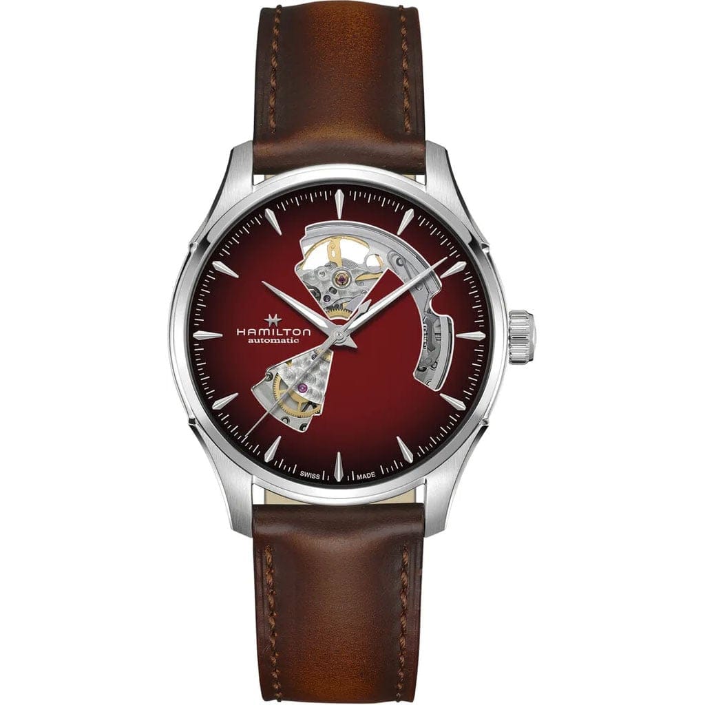 HAMILTON H32675570 JAZZMASTER OPEN HEART AUTO KOL SAATI